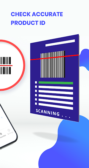 QR Code, Barcode Reader & Scanner Product’s ID screenshot 1