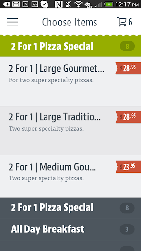 Twisted Monkey Pizza & Burgers Screen 3