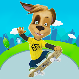 Слика за иконата на Pooches: Skateboard