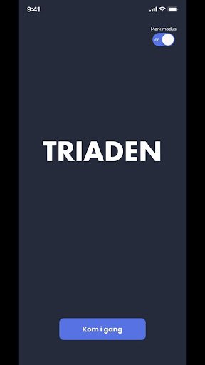Android application Triaden screenshort