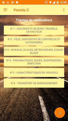 Permis C Poids lourd porteur Screen 2