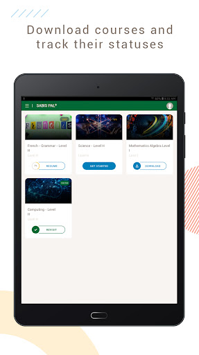 Android application SABIS PAL® screenshort