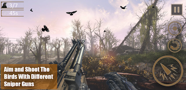 Jungle Sniper Crow Hunter apkdebit screenshots 11