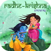 Radha Krishna Image & Sticker
