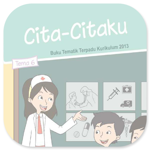 Buku Kelas 4 Tema 6 K13 logo