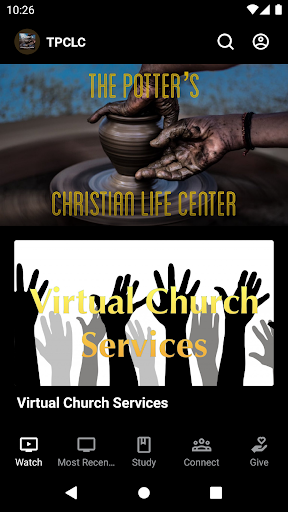 Android application The Potter's CLC screenshort
