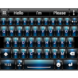 Theme for A.I.type Dusk Blue א icon