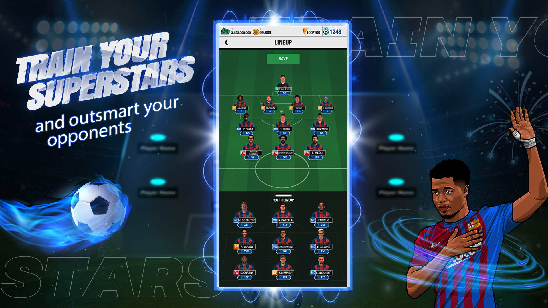 Android application PRO Soccer Cup Fantasy Manager screenshort