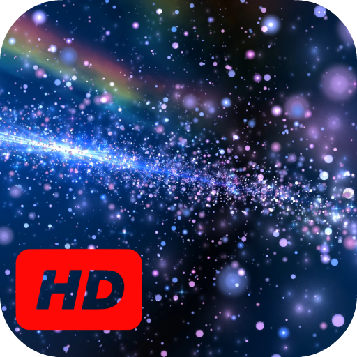 Rainbow Galaxy Video Live Wall