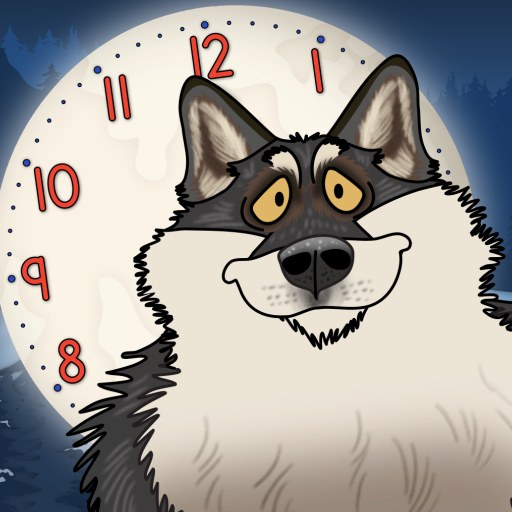 What Time is it, Mr. Wolf? logo