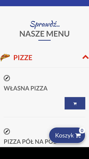 Android application New York Pizza screenshort