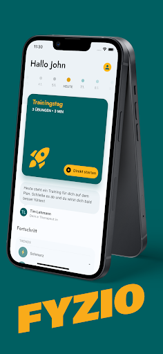 Android application FYZIO therapie screenshort