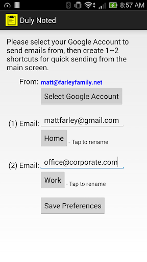 Duly Noted Screen 2