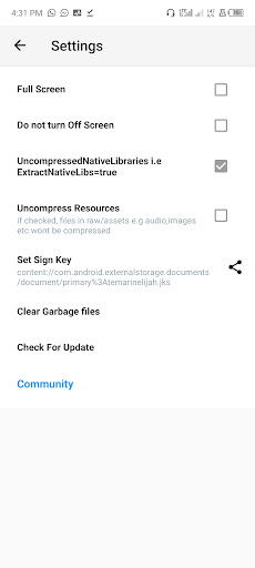 APK to AAB CONVERTER Pro Screen 2