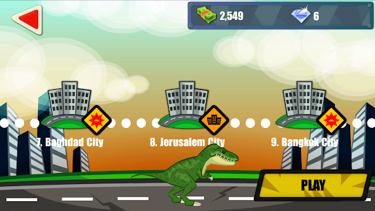 Jurassic Dinosaur: City rampage MOD APK  2.13 (Unlimited Money) 11