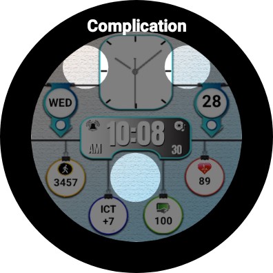 N-SPORT221 Coral Watch Face screenshot 9