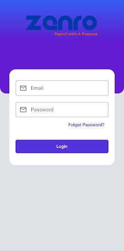 Android application Zenro screenshort