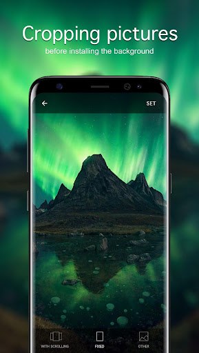 Screenshot of Aurora Borealis Wallpapers