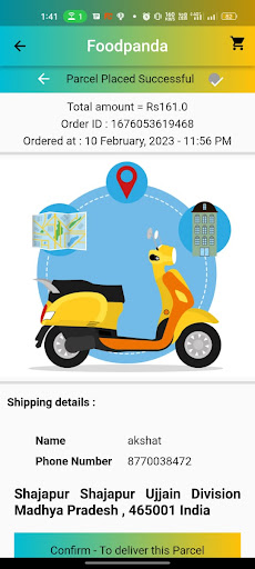 Foodpanda riders Screen 3