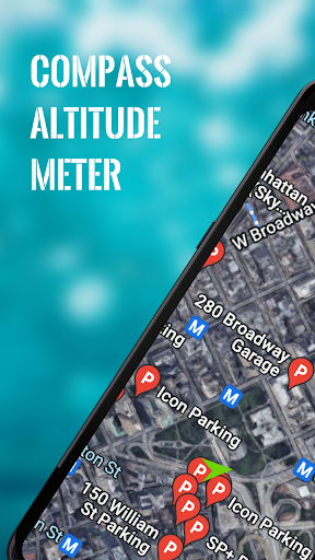 Android application Earth Live Satellite Maps 3D screenshort