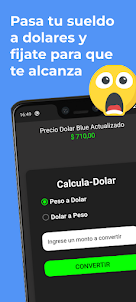 Calcula- Dolar Blue Hoy Ámbito