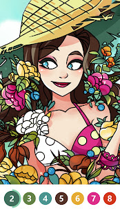 Color by Number: Oil Painting Coloring Book 2.001 APK screenshots 4