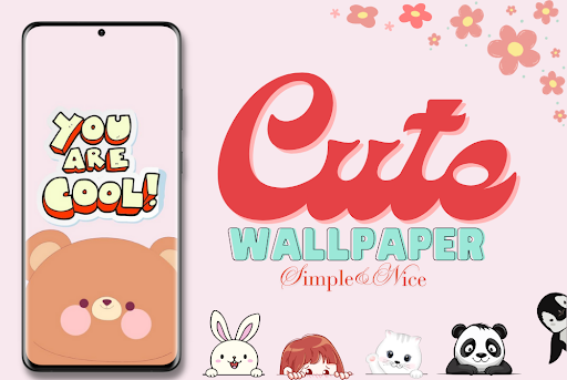 Android application Cute Kawaii Wallpaper screenshort