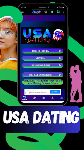 Android application USA Dating screenshort