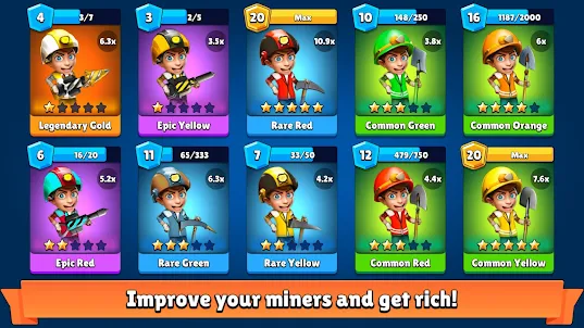 Merge Miner: Gold Games