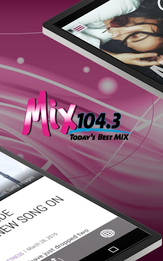 Screenshot of Mix 104.3 (KMXY)