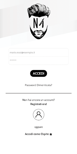 Android application N1 Acconciature screenshort
