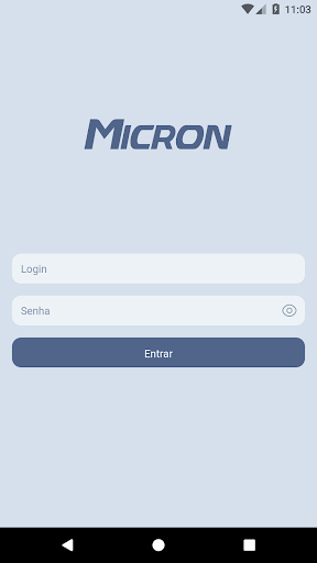 Android application Micron Vendas screenshort