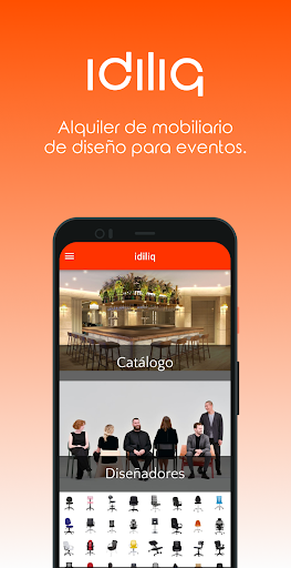 Android application idiliq screenshort