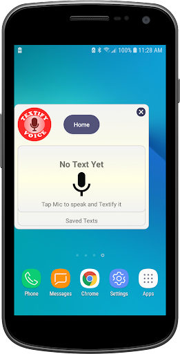 Android application Textify Voice screenshort