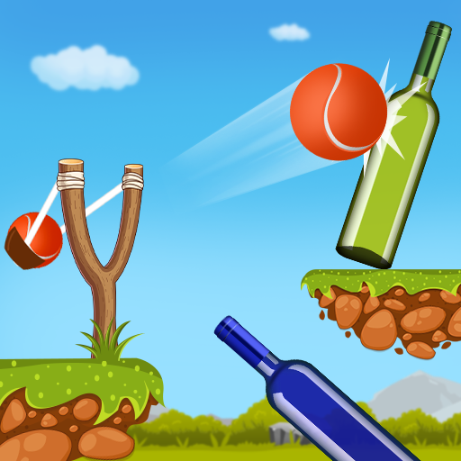 Bottle Shooting Knock Down 2 logo