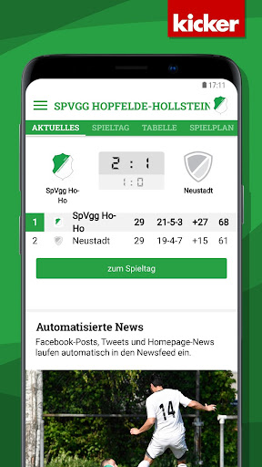 SpVgg Hopfelde-Hollstein Screen 3