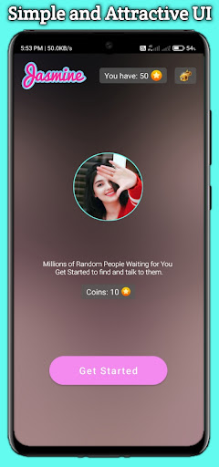 Jasmine - Video Calling App Screen 3