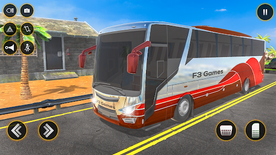 バス シミュレーター 3D ドライブ ゲーム