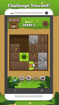 Ok Ball - slide puzzle - Screenshot 1