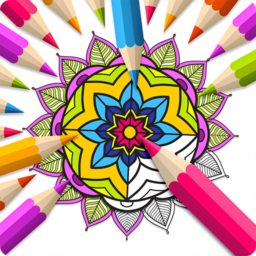 Mandala Coloring Book logo