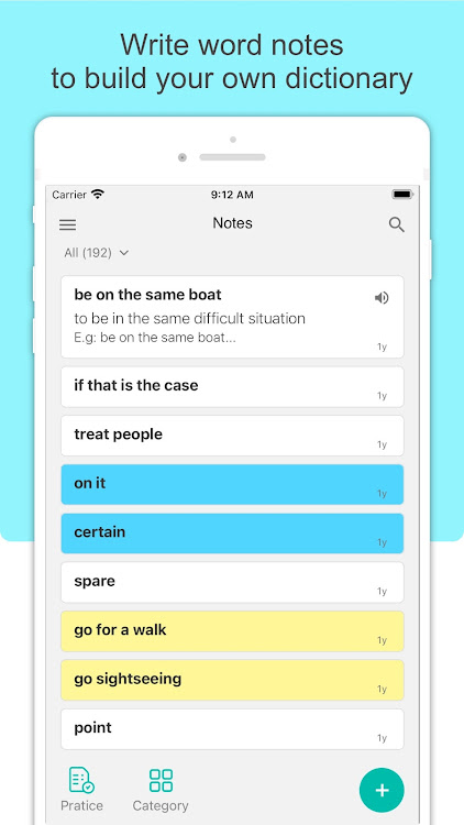 Whale Note -Vocabulary builder - 2.8.0 - (Android)