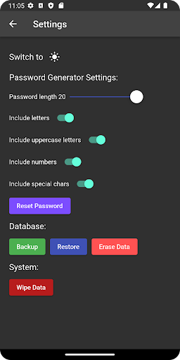 Password Manager Screen 3