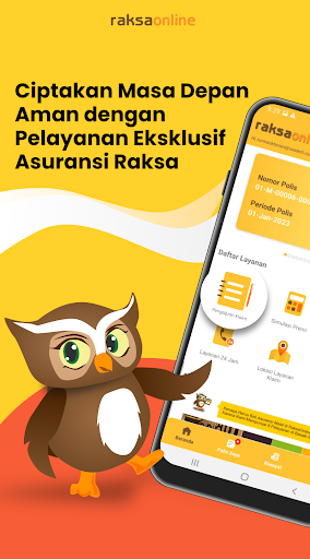 Android application RaksaOnline screenshort