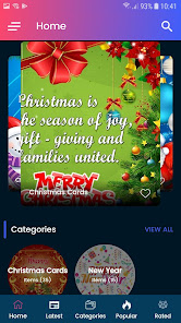 Screenshot 1 100+ felicitación de Navidad android