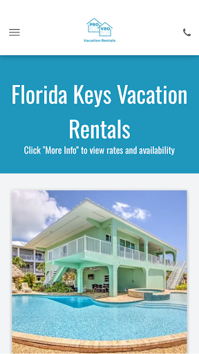 Android application PRO VRO Vacation Rentals screenshort