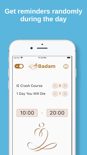 Android application Badam App screenshort