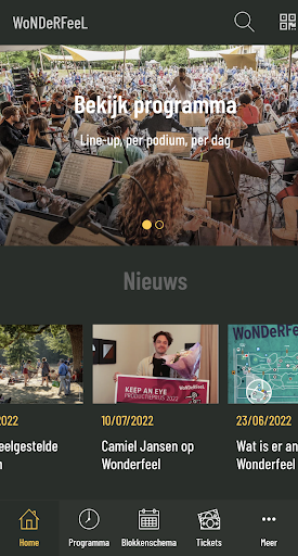 Android application WoNDeRFeeL screenshort