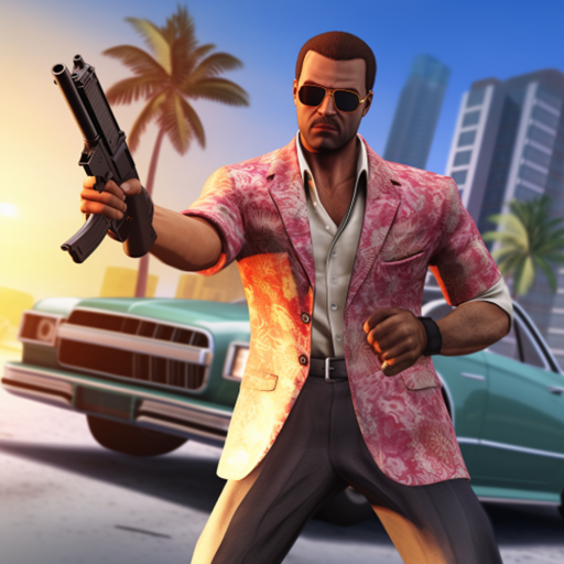 Miami Gangster Crime City Game 1.15 Icon