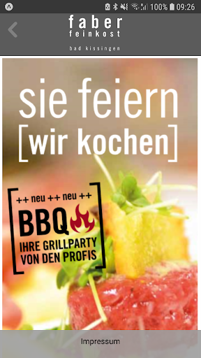 Faber Feinkost Screen 3
