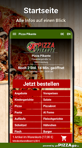 Pizza Pikante Marburg Screen 2